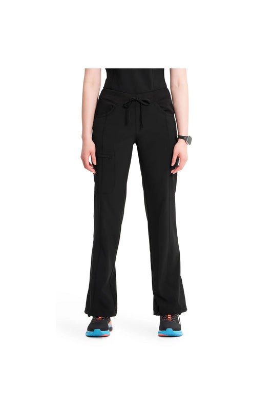 Cherokee Women's Infinity Drawstring Pant - Black