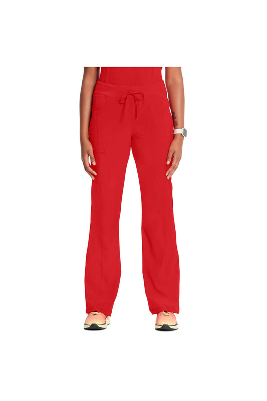 Cherokee Women's Infinity Drawstring Pant - Red