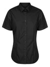 Womens Poplin Short Sleeve Shirt