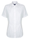 Womens Poplin Short Sleeve Shirt