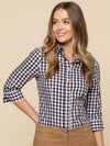 Women's Royal Oxford 3/4 Sleeve Shirt