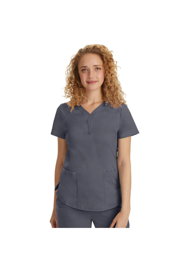 Healing Hands Jane Top - Pewter