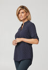 Spot Hi-Lo Blouse