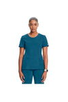 Cherokee Women's Infinity Round Neck Top - Caribbean Blue