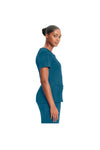 Cherokee Women's Infinity Round Neck Top - Caribbean Blue