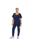 Cherokee Women's Infinity Round Neck Top - Navy