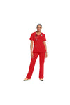 Cherokee Women's Infinity Round Neck Top - Red