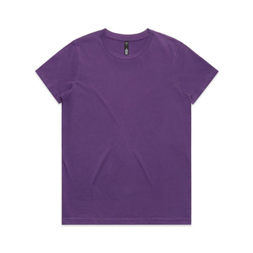 Women's Maple T-Shirt - Purple