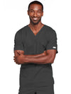 Unisex V Neck Scrub Top