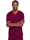 Unisex V Neck Scrub Top
