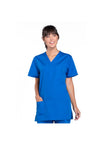 Cherokee Unisex WW Originals V-Neck Top - Royal