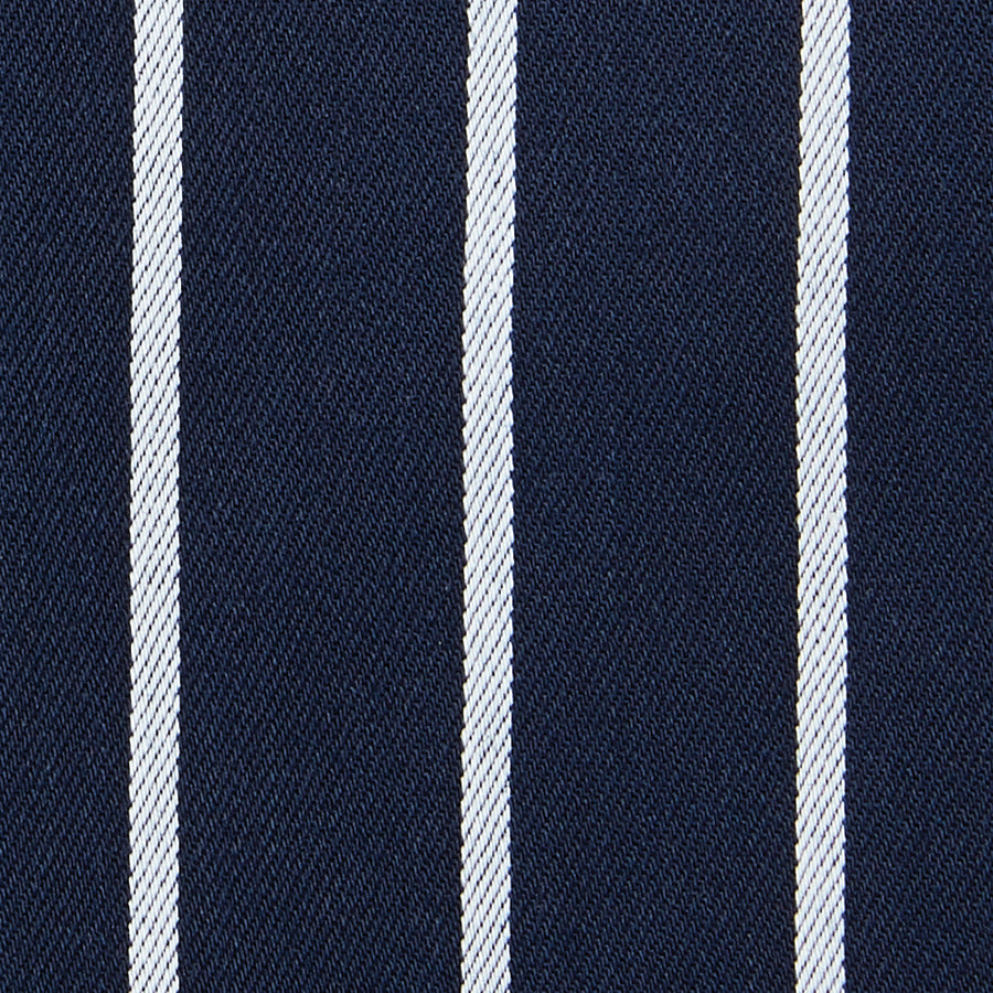 Bib Striped Apron with Pocket