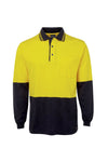 Hi Vis Cotton Polo LSL