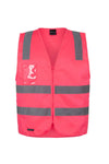 Hi Vis (D+N) Zip Safety Vest