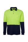 Hi Vis Cotton Back Polo LSL