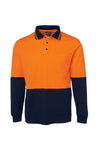 Hi Vis Cotton Back Polo LSL
