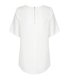 Short Sleeve Soft Taylor Top - Ivory
