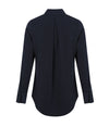 Long Sleeve Soft Quinn Top - Navy