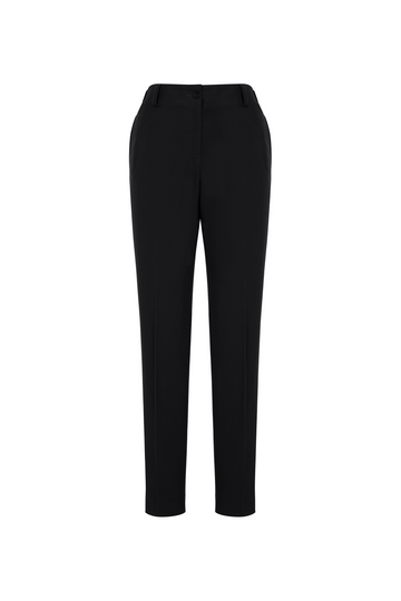 Womens Bandless Elastic Waist Pant