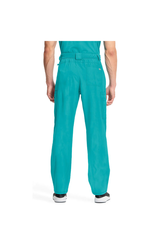 Cherokee Men's Infinity Fly Front Pant - Teal