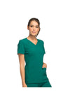 Cherokee Women's iFlex V-Neck Panel Top - Hunter