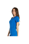 Cherokee Women's iFlex V-Neck Panel Top - Royal