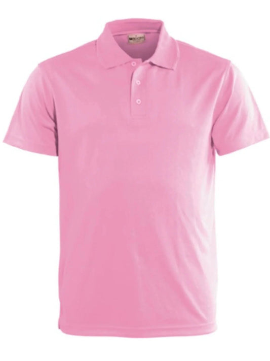 Women's Basic Polo - Light Pink