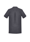 Women's Plain Short Sleeve Tunic - Charcoal