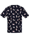 Best Friends Womens Scrub Top