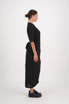 V-Neck long Wrap Dress