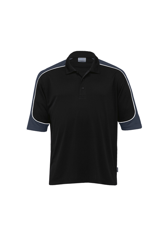 Dri Gear Challenger Polo - Black/Charcoal