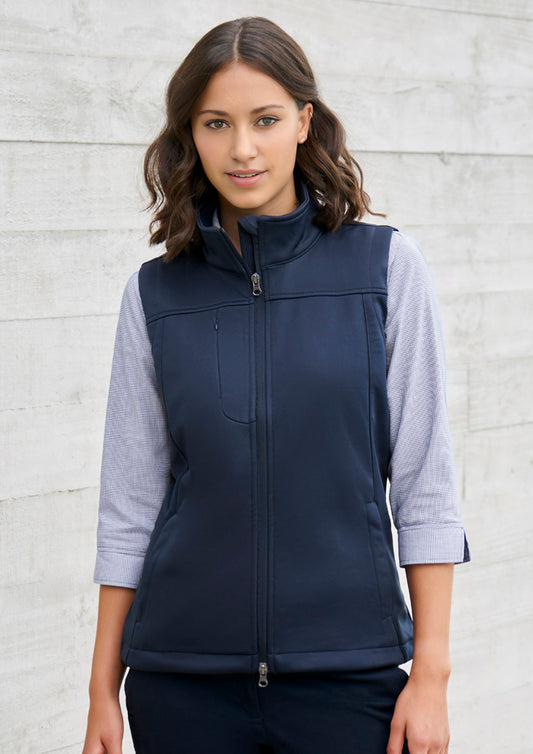 Ladies Plain Soft Shell Vest