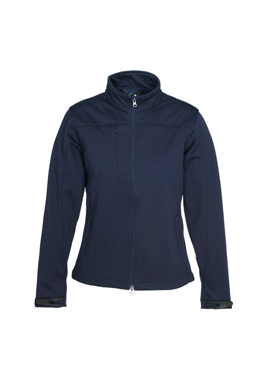 Ladies Plain Soft Shell Jacket