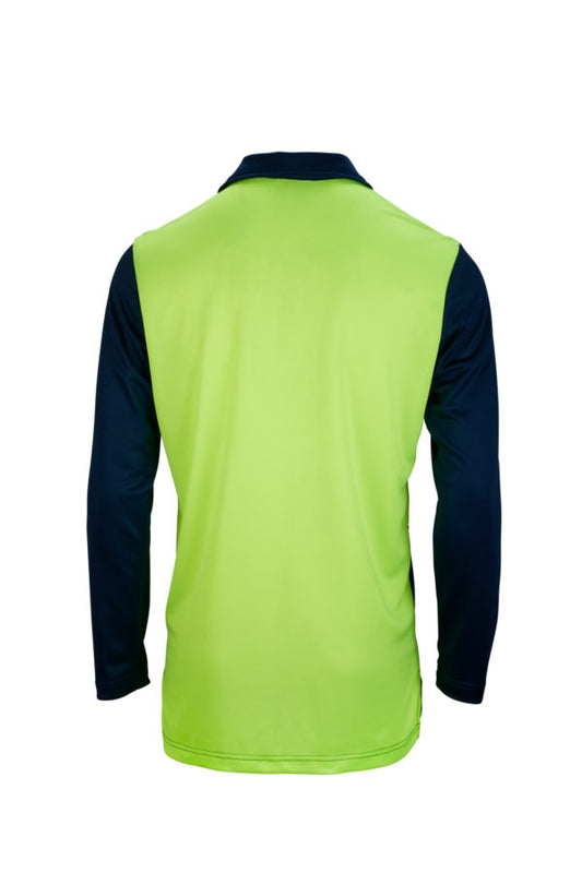 Lyocell Hi Vis Polo Long Sleeve