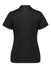 Womens Balance Short Sleeve Polo - Black/Gold