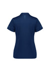 Womens Balance Short Sleeve Polo - Navy/Sky