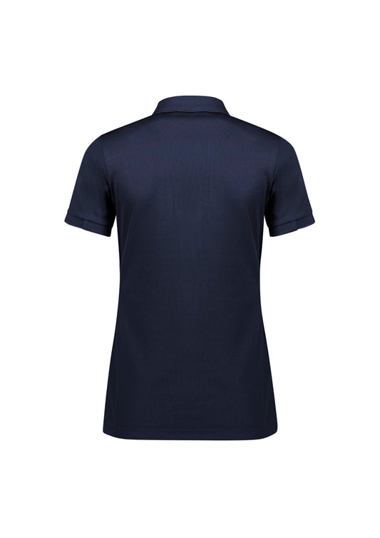 Womens Focus Short Sleeve Polo - Navy/Navy
