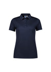 Womens Focus Short Sleeve Polo - Navy/Navy