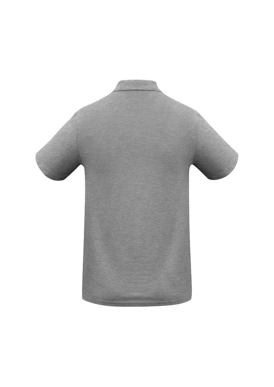 Crew Kids Polo Shirt - Grey Marle
