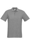 Crew Men's Polo Shirt - Grey Marle