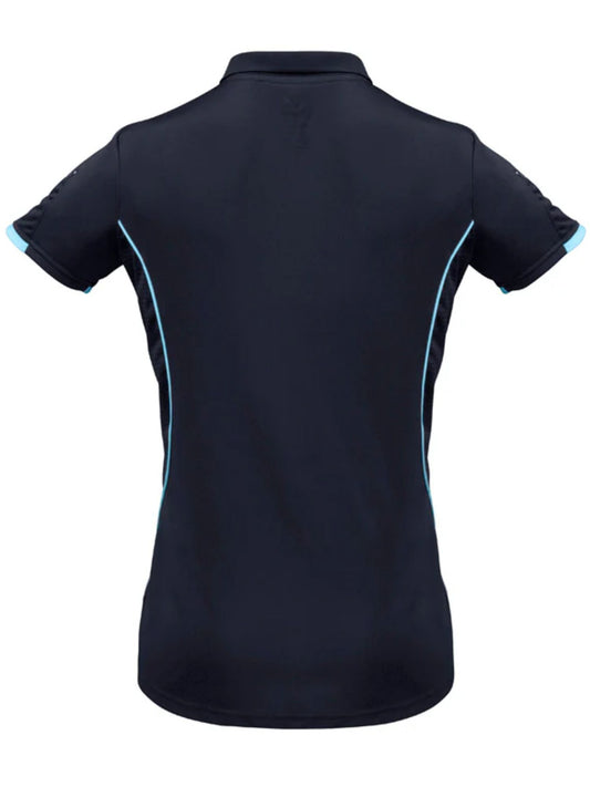 Women's Razor Polo - Navy/Sky