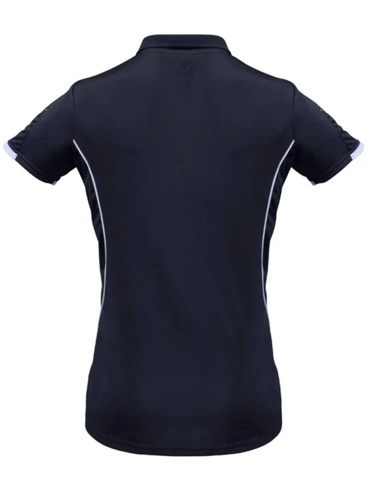 Women's Razor Polo - Navy/White