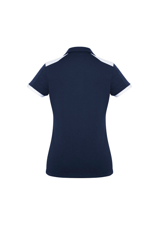 Ladies Rival Polo - Navy/White