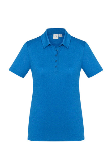 Ladies Aero Polo - Cyan