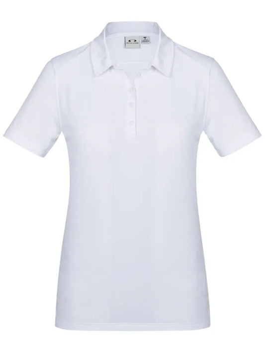 Ladies Aero Polo - White