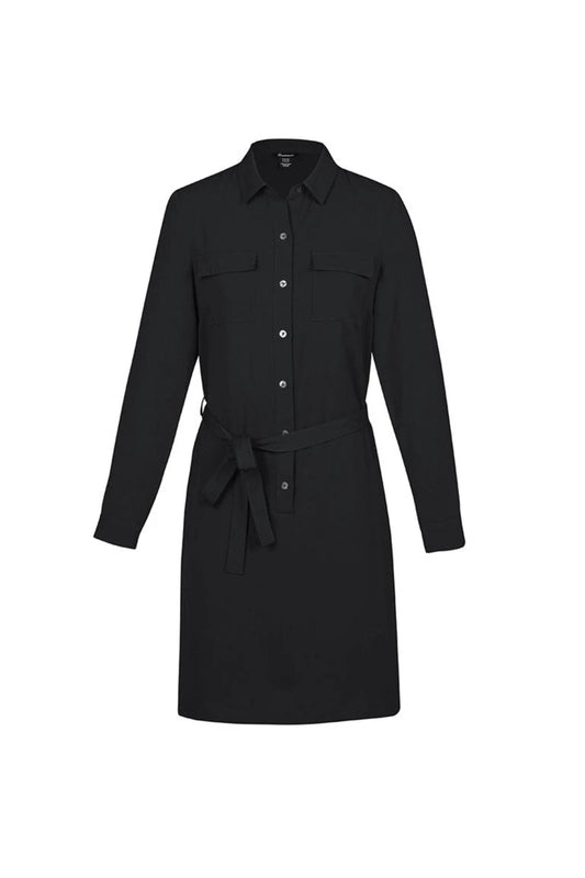 Chloe Georgette Shirt Dress