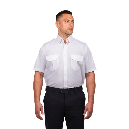 Men's Short Sleeve Epaulette Shirt