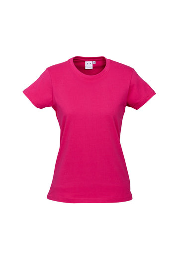 Ladies Ice T-Shirt - Fuchsia
