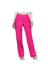 Women's Cherokee WW Revolution Straight Leg Pant - Electric Pink