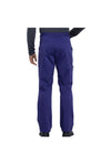 Cherokee Men's WW Revolution Fly Front Drawstring Cargo Pant - Grape